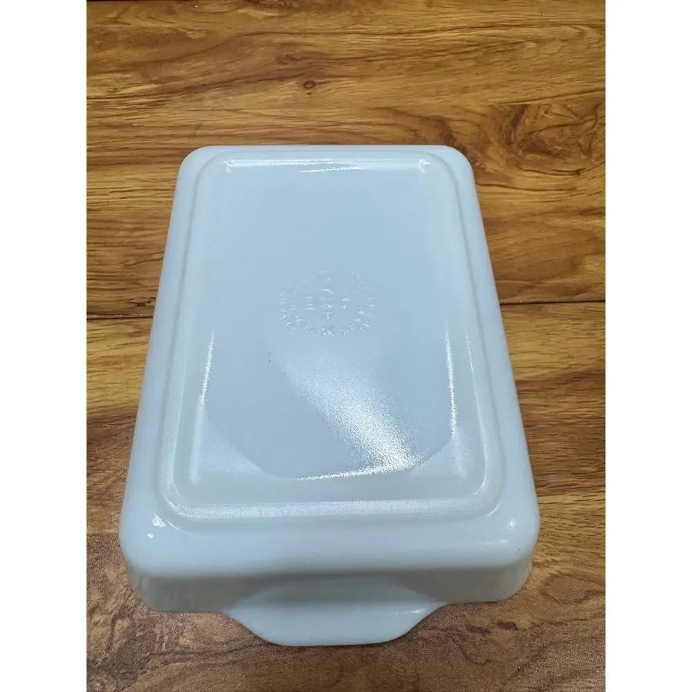 Pyrex Amish Butterprint refrigerator Dish #503 With Lid 1.5 Qt